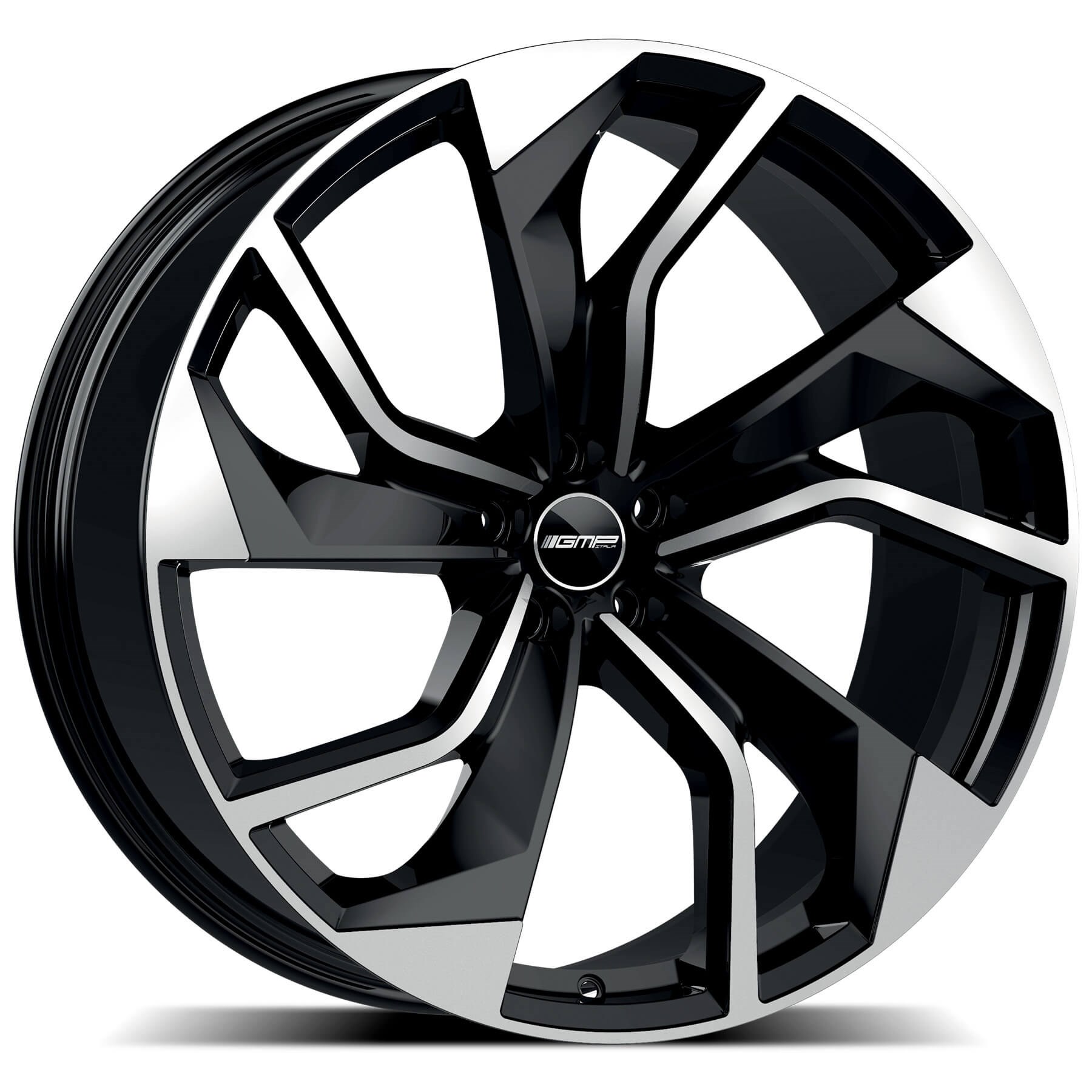 GMP WHEELS REBEL ZWART GEPOLIJST 8002000044932